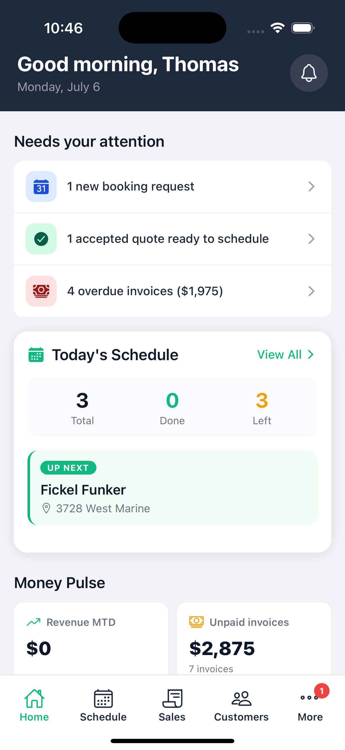 TradeCaddy your day on one screen